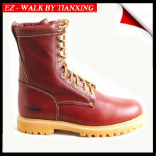 RUBBER OUTSOLE WELTED WORK BOOTS